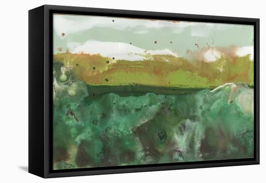 Emerald Atoll II-Alicia Ludwig-Framed Stretched Canvas