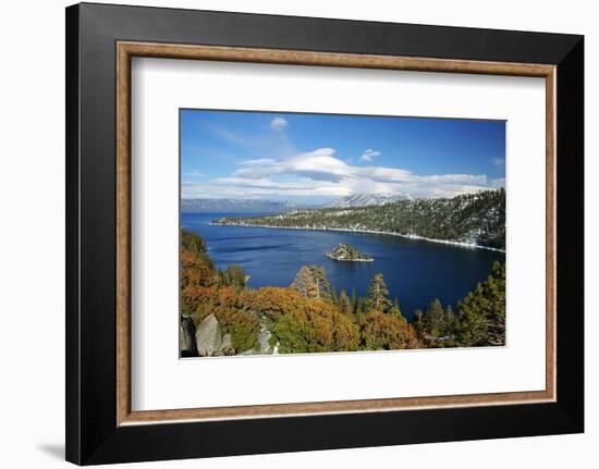 Emerald Bay Lake Tahoe CA--Framed Art Print