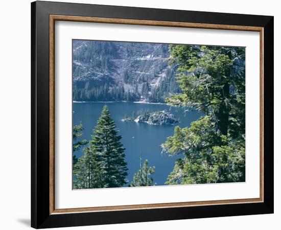 Emerald Bay, Lake Tahoe, California, USA-Julian Pottage-Framed Photographic Print