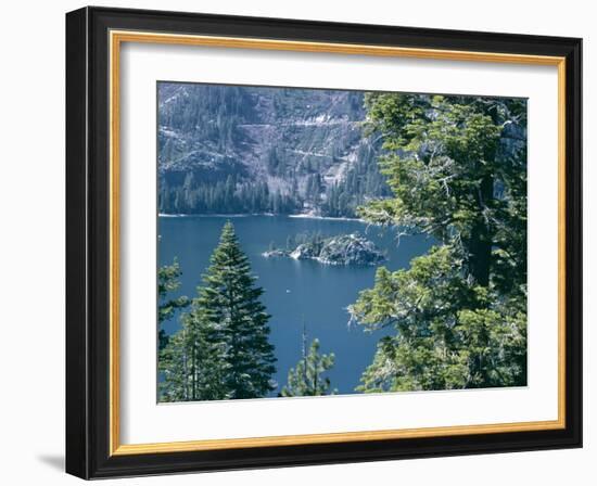 Emerald Bay, Lake Tahoe, California, USA-Julian Pottage-Framed Photographic Print