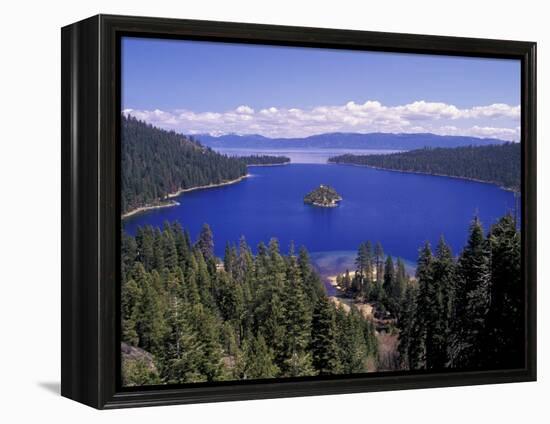 Emerald Bay, Lake Tahoe, California, USA-Adam Jones-Framed Premier Image Canvas