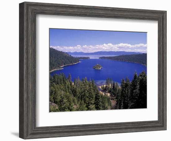 Emerald Bay, Lake Tahoe, California, USA-Adam Jones-Framed Photographic Print