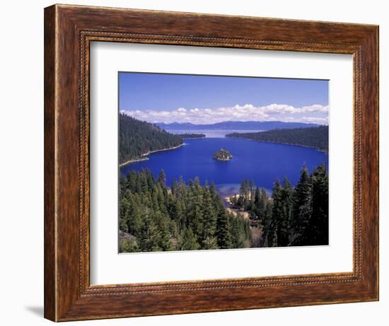 Emerald Bay, Lake Tahoe, California, USA-Adam Jones-Framed Photographic Print