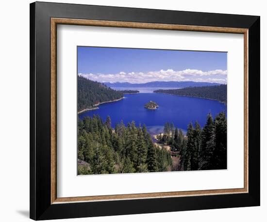 Emerald Bay, Lake Tahoe, California, USA-Adam Jones-Framed Photographic Print
