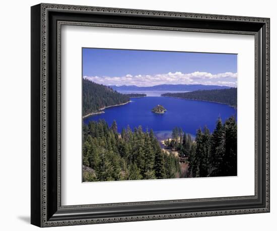 Emerald Bay, Lake Tahoe, California, USA-Adam Jones-Framed Photographic Print