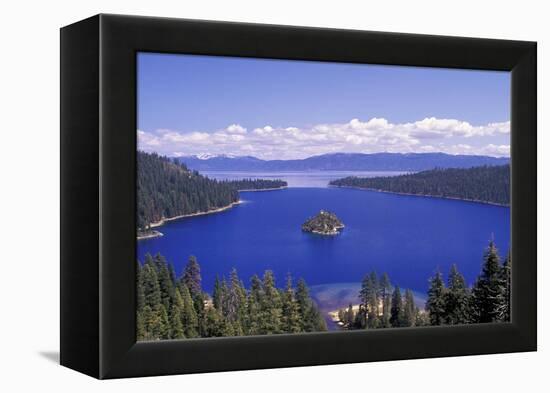 Emerald Bay, Lake Tahoe, California, USA-Adam Jones-Framed Premier Image Canvas