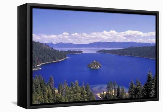 Emerald Bay, Lake Tahoe, California, USA-Adam Jones-Framed Premier Image Canvas