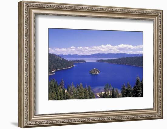 Emerald Bay, Lake Tahoe, California, USA-Adam Jones-Framed Photographic Print