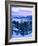 Emerald Bay State Park in Winter at Dusk, Lake Tahoe, California, USA-Scott T^ Smith-Framed Photographic Print