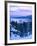 Emerald Bay State Park in Winter at Dusk, Lake Tahoe, California, USA-Scott T^ Smith-Framed Photographic Print