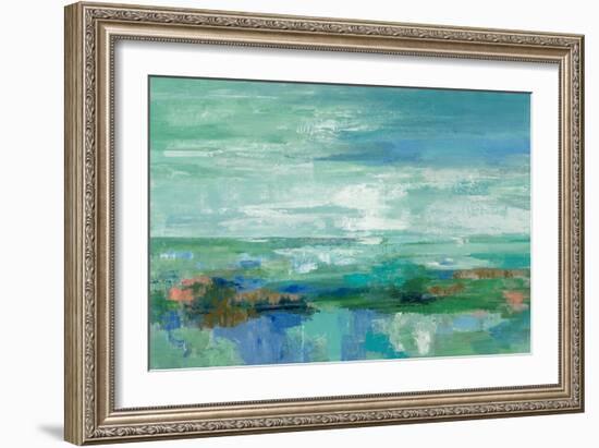 Emerald Bay-Silvia Vassileva-Framed Art Print