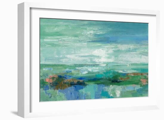 Emerald Bay-Silvia Vassileva-Framed Art Print