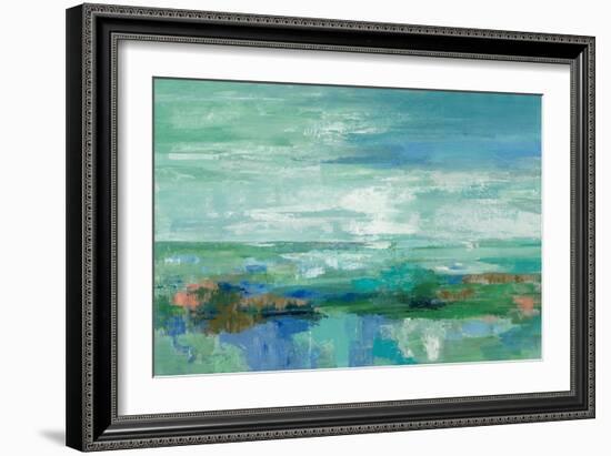 Emerald Bay-Silvia Vassileva-Framed Art Print