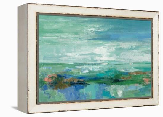 Emerald Bay-Silvia Vassileva-Framed Stretched Canvas