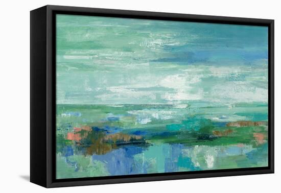 Emerald Bay-Silvia Vassileva-Framed Stretched Canvas