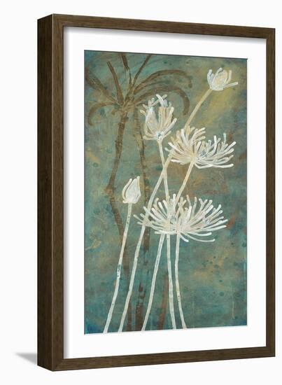 Emerald Blooms 1-Filippo Ioco-Framed Art Print