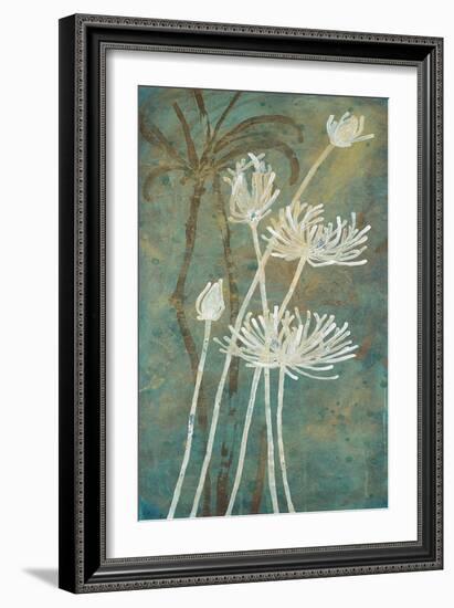 Emerald Blooms 1-Filippo Ioco-Framed Art Print
