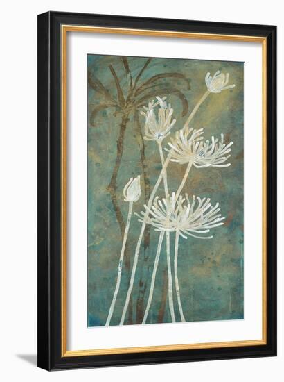 Emerald Blooms 1-Filippo Ioco-Framed Art Print