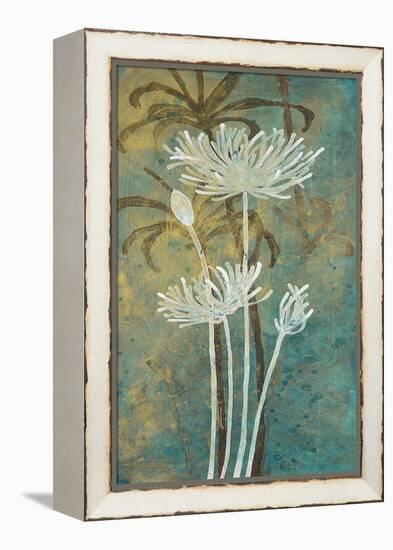 Emerald Blooms 2-Filippo Ioco-Framed Stretched Canvas