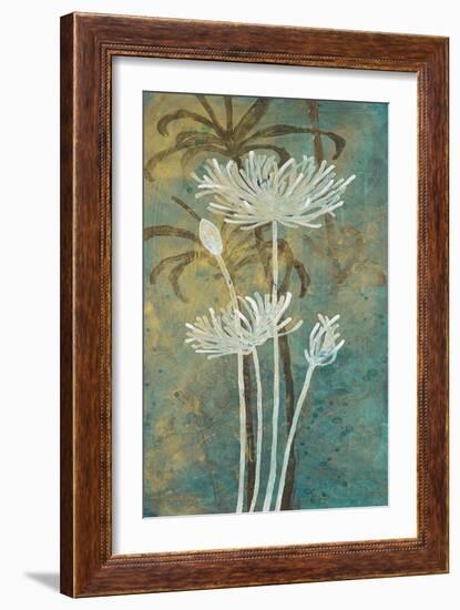 Emerald Blooms 2-Filippo Ioco-Framed Art Print