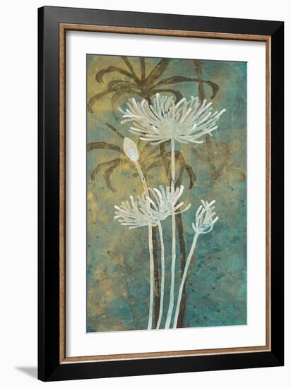 Emerald Blooms 2-Filippo Ioco-Framed Art Print