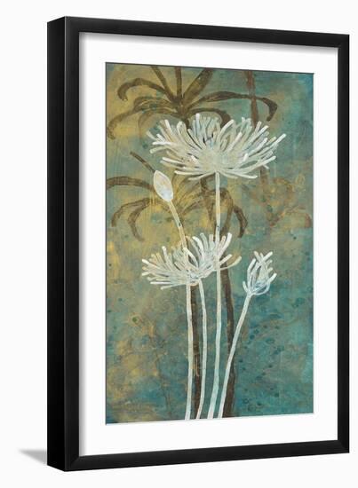 Emerald Blooms 2-Filippo Ioco-Framed Art Print