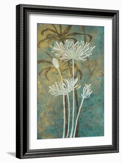 Emerald Blooms 2-Filippo Ioco-Framed Art Print