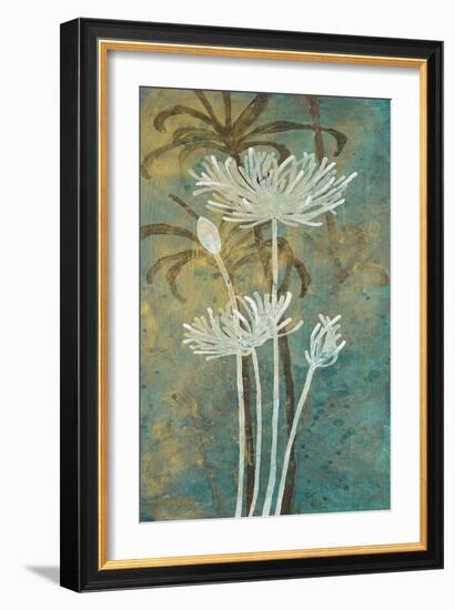 Emerald Blooms 2-Filippo Ioco-Framed Art Print