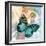 Emerald Butterfly II-Ingrid Van Den Brand-Framed Giclee Print