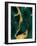 Emerald Dream Landscape C-THE Studio-Framed Giclee Print