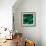 Emerald Fibers Two-Ruth Palmer-Framed Art Print displayed on a wall