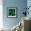 Emerald Fibers Two-Ruth Palmer-Framed Art Print displayed on a wall