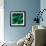 Emerald Fibers Two-Ruth Palmer-Framed Art Print displayed on a wall