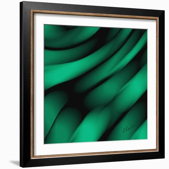 Emerald Fibers Two-Ruth Palmer-Framed Art Print