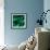 Emerald Fibers Two-Ruth Palmer-Framed Art Print displayed on a wall