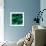 Emerald Fibers Two-Ruth Palmer-Framed Art Print displayed on a wall