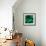 Emerald Fibers-Ruth Palmer-Framed Art Print displayed on a wall