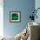 Emerald Fibers-Ruth Palmer-Framed Art Print displayed on a wall