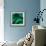 Emerald Fibers-Ruth Palmer-Framed Art Print displayed on a wall