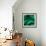 Emerald Fibers-Ruth Palmer-Framed Art Print displayed on a wall