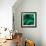 Emerald Fibers-Ruth Palmer-Framed Art Print displayed on a wall