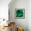 Emerald Fibers-Ruth Palmer-Framed Art Print displayed on a wall