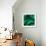 Emerald Fibers-Ruth Palmer-Framed Art Print displayed on a wall