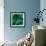 Emerald Fibers-Ruth Palmer-Framed Art Print displayed on a wall