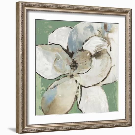 Emerald Flower I-Asia Jensen-Framed Art Print