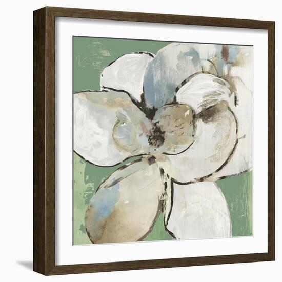 Emerald Flower I-Asia Jensen-Framed Art Print