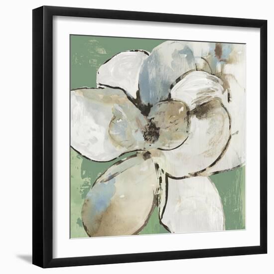 Emerald Flower I-Asia Jensen-Framed Art Print