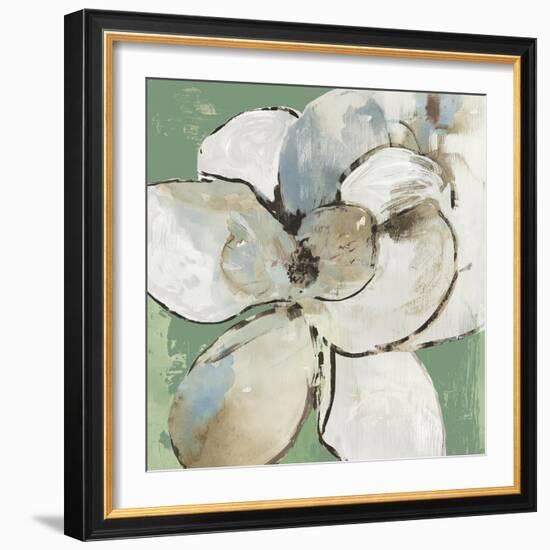 Emerald Flower I-Asia Jensen-Framed Art Print