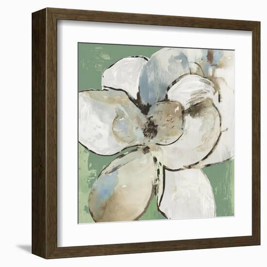 Emerald Flower I-Asia Jensen-Framed Art Print