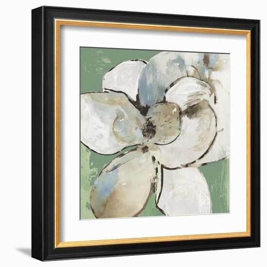 Emerald Flower I-Asia Jensen-Framed Art Print